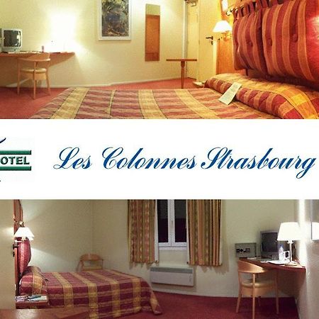 Les Colonnes Strasbourg Zenith Hotell Eckbolsheim Exteriör bild