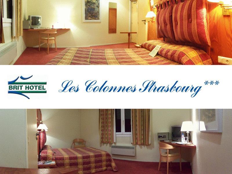 Les Colonnes Strasbourg Zenith Hotell Eckbolsheim Exteriör bild